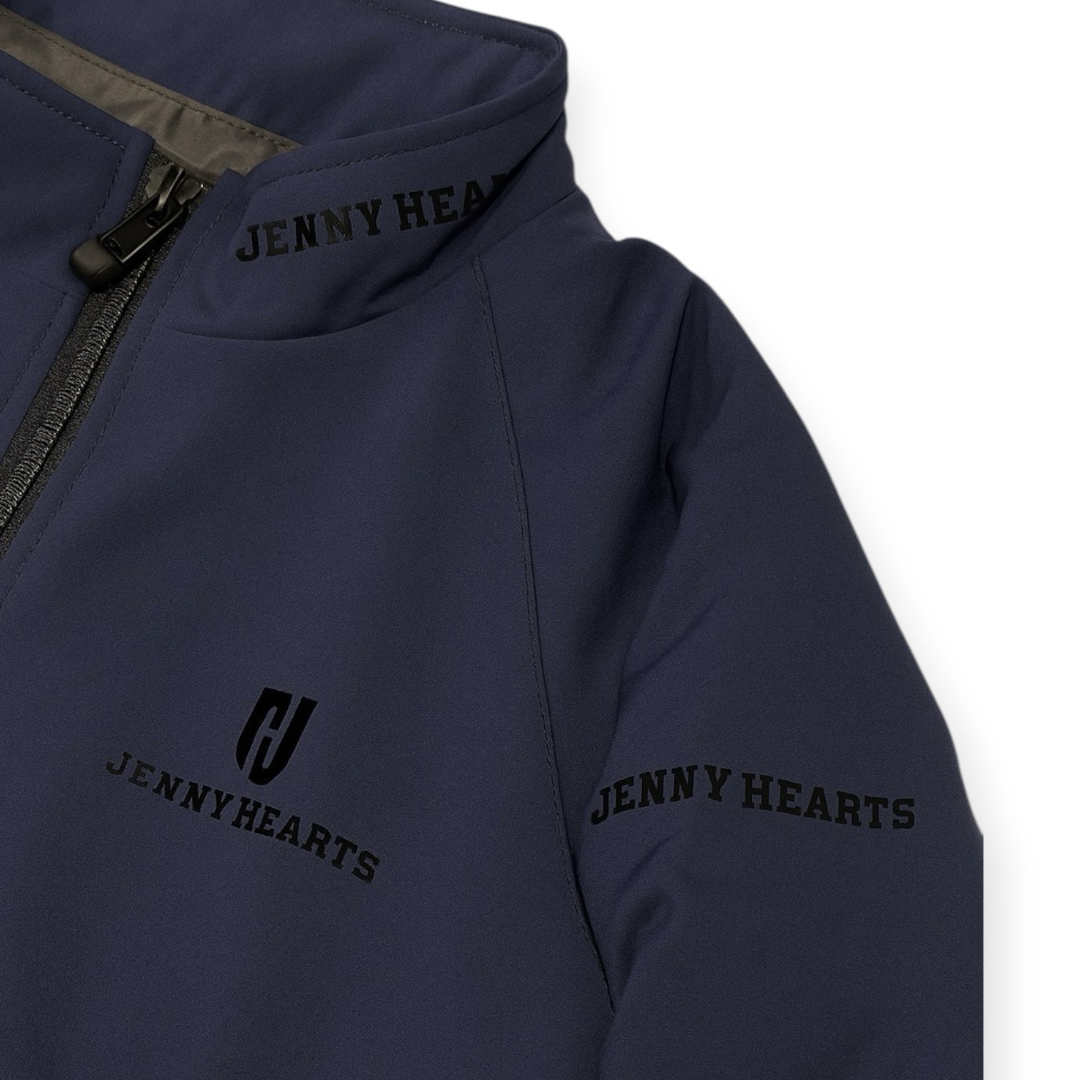 ユニセックス 中綿ブルゾン 長袖 暖かい アジャスター調整 保温 防風 防寒 アウター 大人 ジュニア