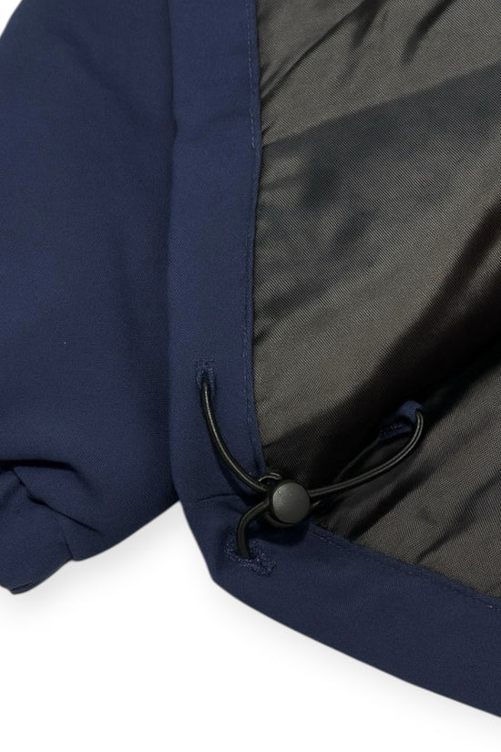 ユニセックス 中綿ブルゾン 長袖 暖かい アジャスター調整 保温 防風 防寒 アウター 大人 ジュニア