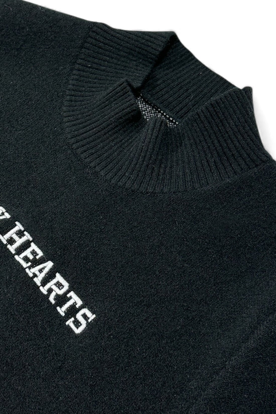 ＼11月22日予約開始／High-Gauge Mock Sweater ゴルフウェア メンズ セーター ブラック 秋冬 保温 防寒 ハイゲージ 仕様 上品 エレガント JH25-SW010