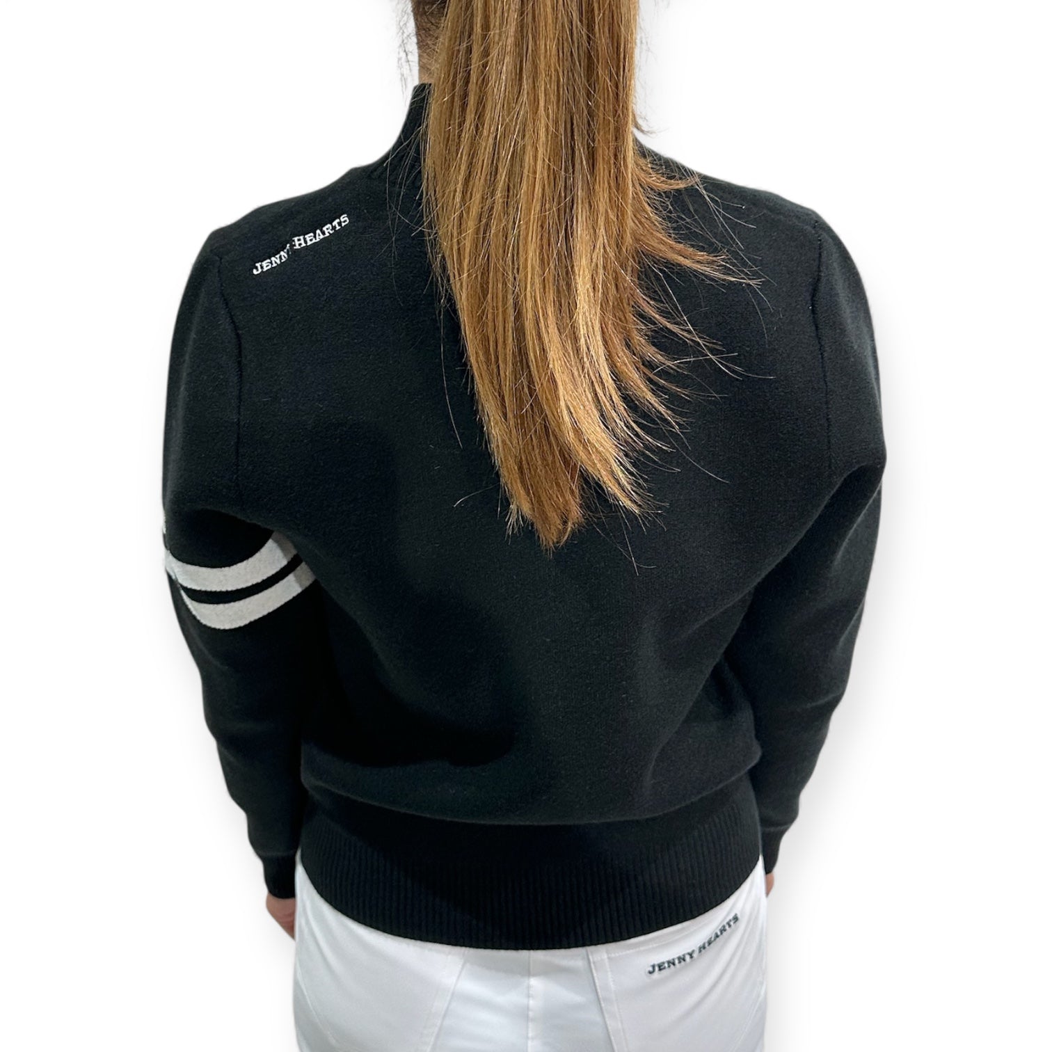 ＼11月22日予約開始／High-Gauge Mock Sweater ゴルフウェア レディース セーター ブラック 秋冬 保温 防寒 ハイゲージ使用 上品 エレガント JH25-SW011