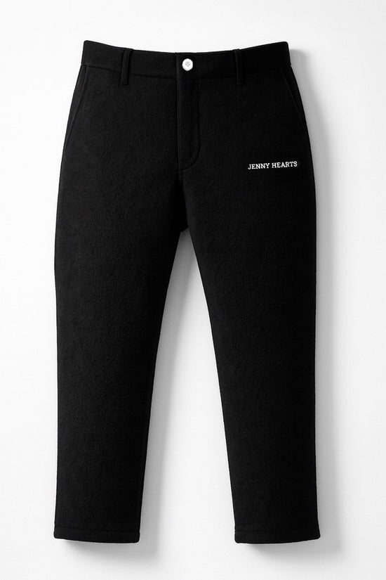 ＼11月22日予約開始／Heat Flex Pants ゴルフパンツ メンズ 黒 冬 裏起毛 保温 防寒 伸縮性 上品 エレガント スタイリッシュ