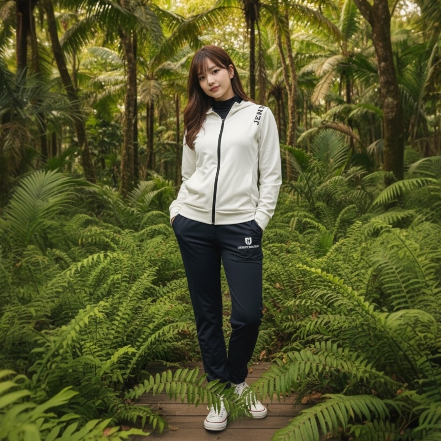 Ladies Smooth Hoodie