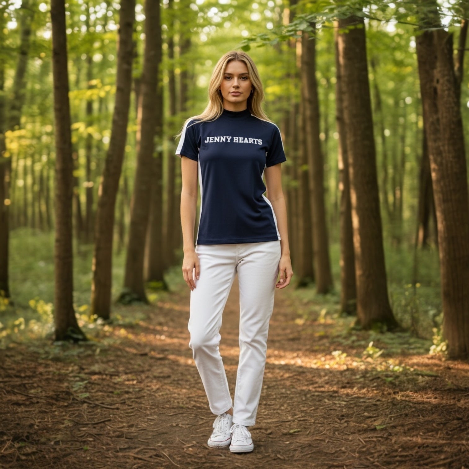 Ladies Mock Neck Spandex 究極のなめらかさ ゴルフウェア レディース