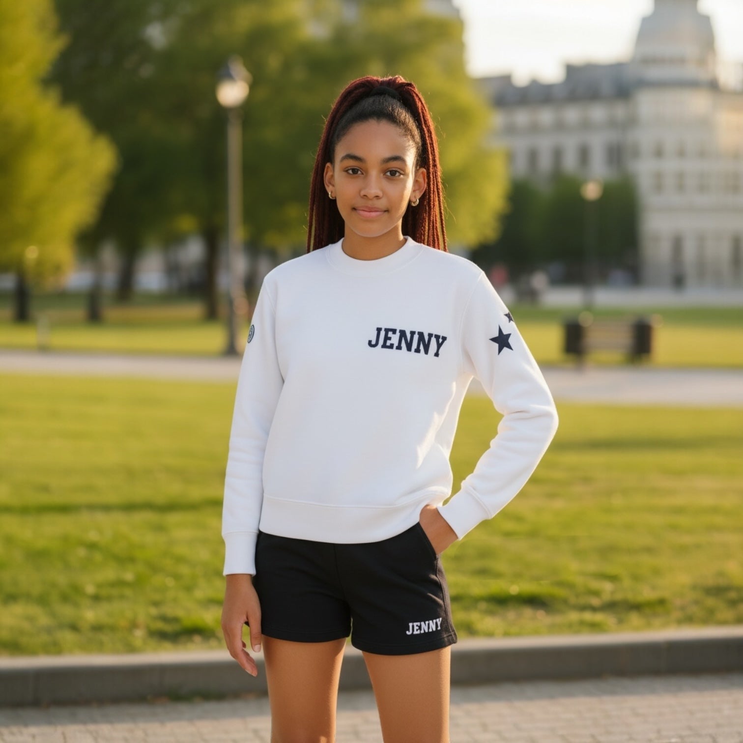 Junior Unisex Golf Sweat. Happy Valentine’s Day 10%OFF