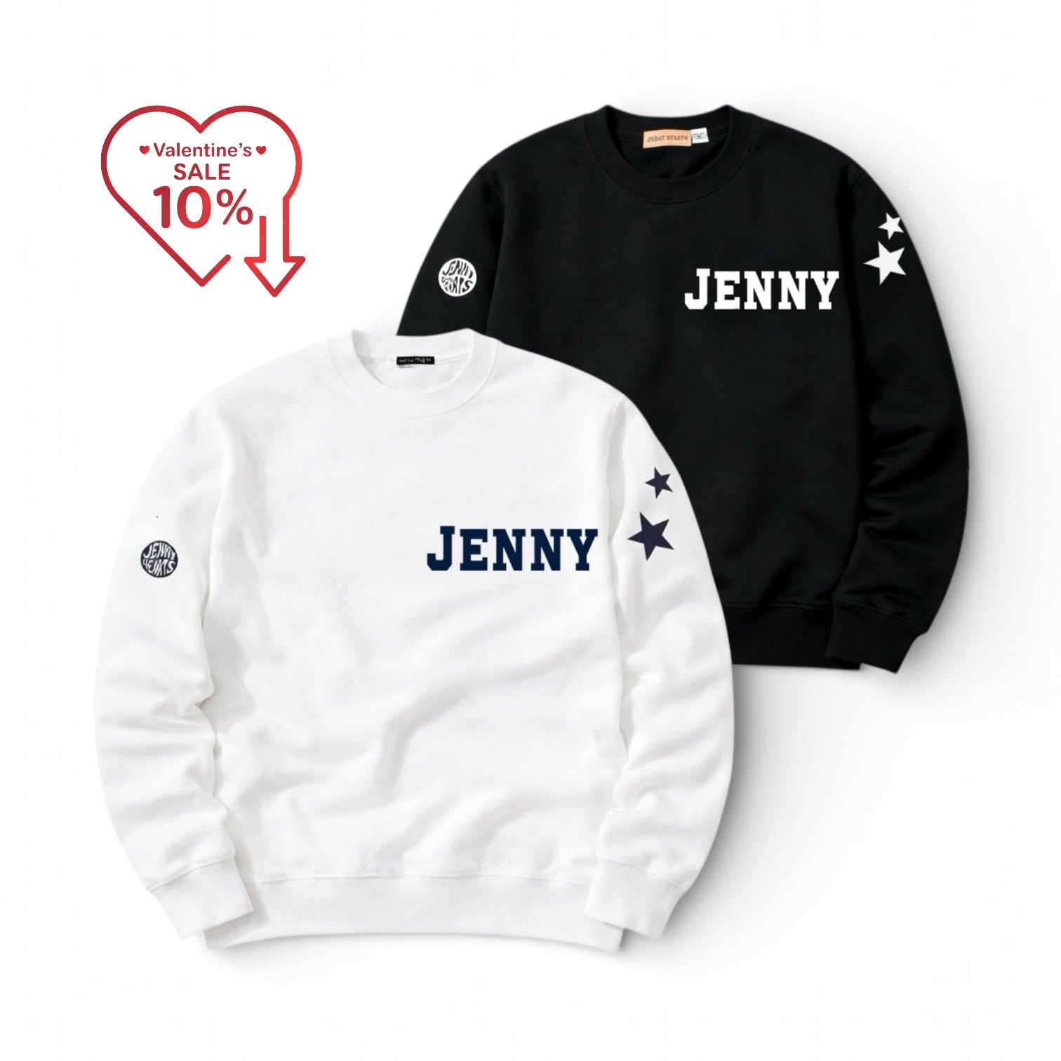 Unisex Golf Sweat. Happy Valentine’s Day 10%OFF