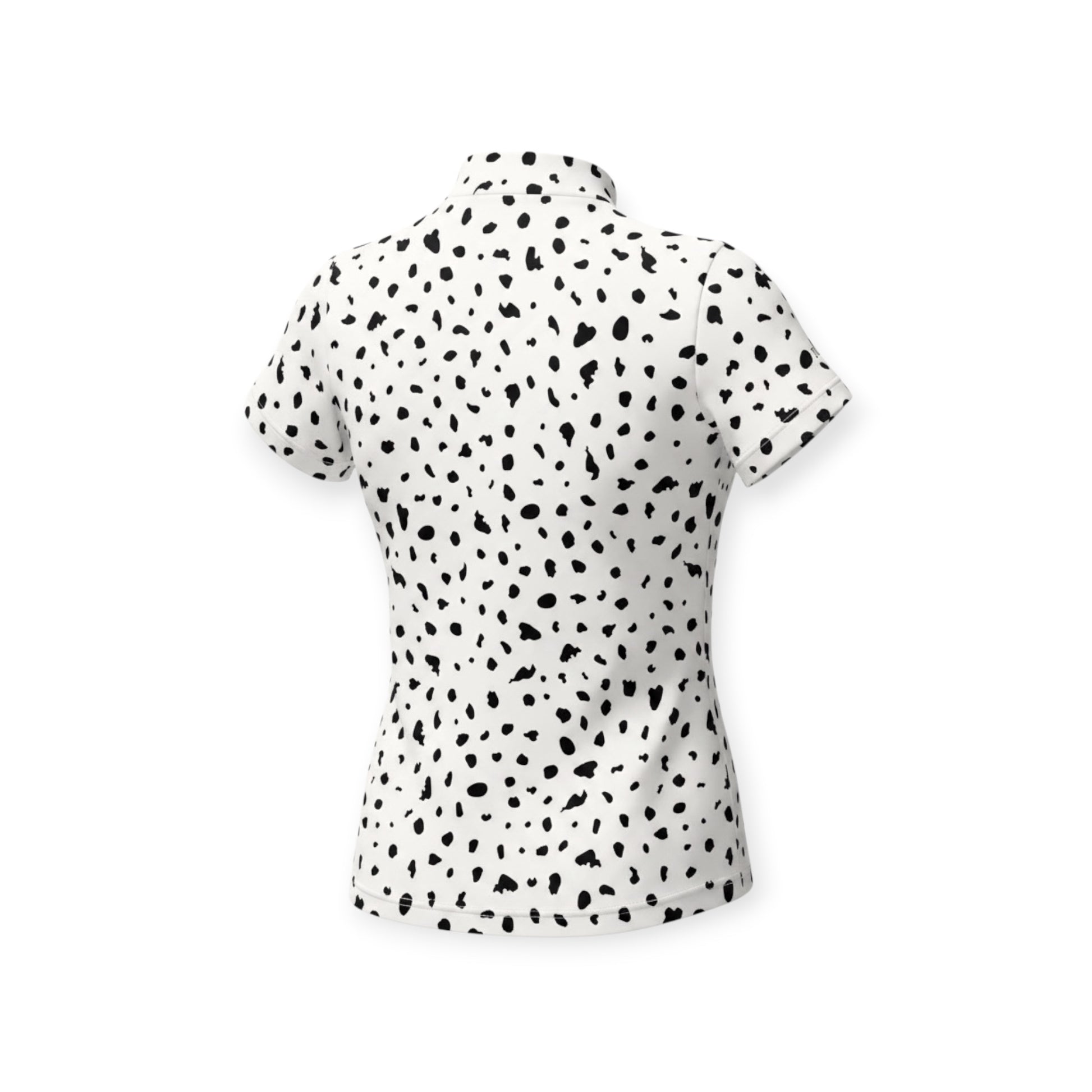 Ladies Animal Mock Neck Leopard