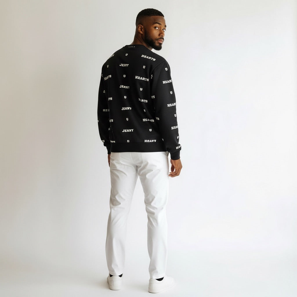 Monogram Fleece Golf Pullover-Unisex