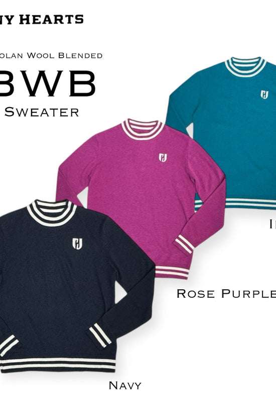 Mens BWB Sweater メンズニットセーター 伸縮性 おしゃれ 薄手 秋冬