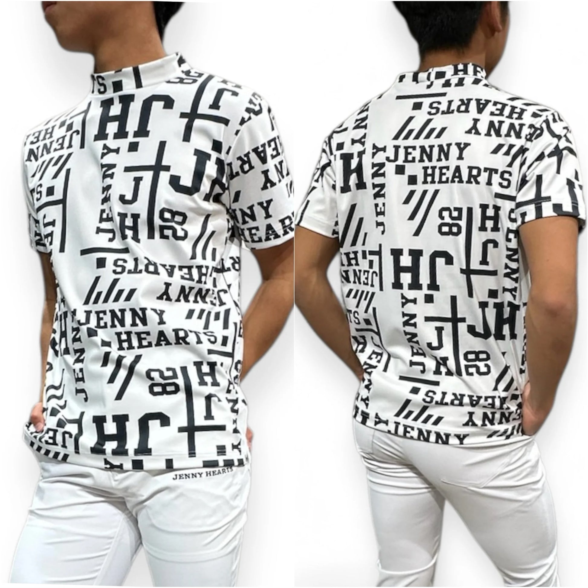 ชุดกอล์ฟคอตั้งสำหรับผู้ชาย Logotipo สำหรับฤดูร้อน คอตั้ง แขนสั้น ยืดหยุ่น แห้งเร็ว เรียบเนียนเมื่อสัมผัส ป้องกันรังสียูวี มีสไตล์และน่ารัก