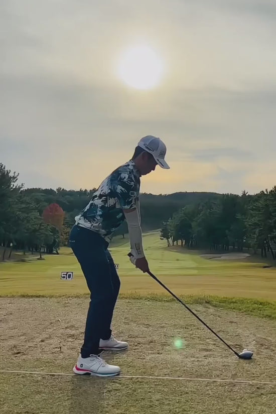 メンズ ゴルフパンツ スリムフィット 2Wayストレッチ 吸汗速乾 軽量 通気性 UVカット 透け防止 秋 ゴルフウェア JH25-P060 Mens Golf Pants