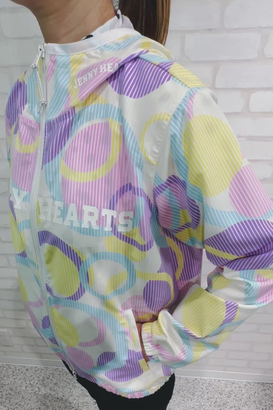 Ladies Golf Blouson Luminous Custom Ver.ウェア レディース ブルゾン ダブルジップ ジャケット パーカー フード おしゃれ 秋