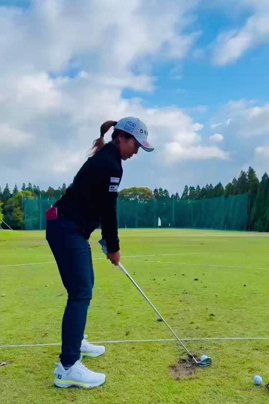 Ladies Blouson オールスターベアテレコ レディースゴルフウェア ブルゾン 長袖 暖かい 伸縮性高い 秋冬 黒