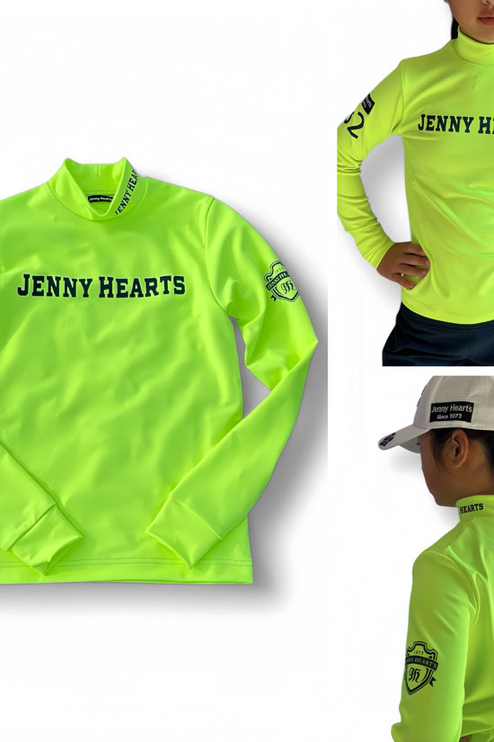 Junior Unisex Mockジュニア 長袖モックネック 春夏 接触冷感 速乾 UVカット 伸縮性良 ユニセックス 男の子 女の子 ジュニアゴルフウェア  130cm 140cm 150cm 日本製