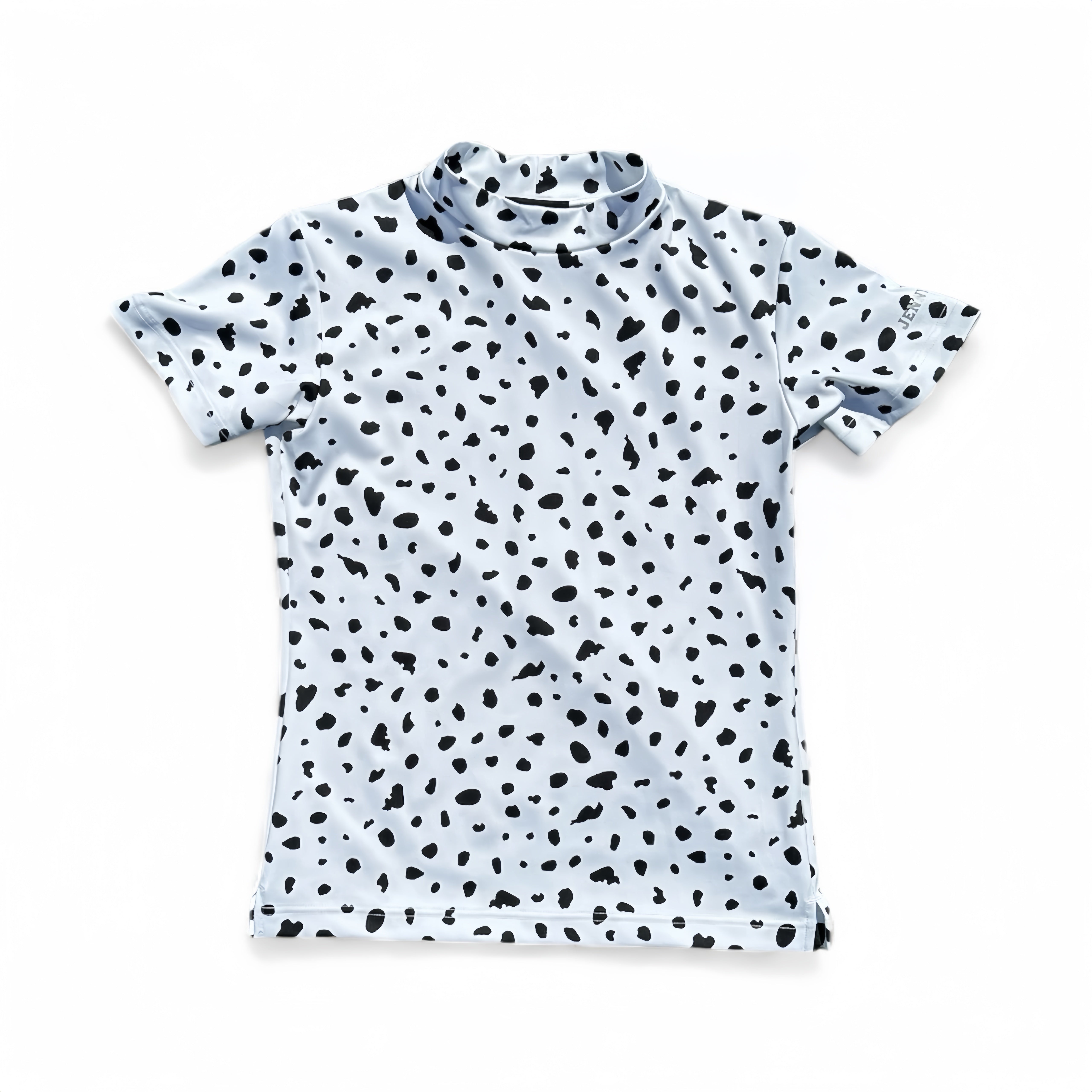 sri′‼︎ パーリーゲイツ　モックネックゴルフワンピース　レオパード　豹柄 パーリーゲイツ 新作レオパード柄特集 | GDOゴルフショップ