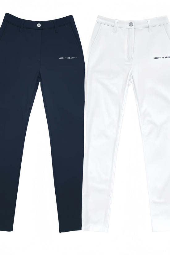 Ladies Slim Fit Pants ２Way Stretch ゴルフウェア レディース 秋 ストレッチパンツ スリム ドライ 伸縮性 UVカット 透防止 高品質素材 オールシーズン JH25-P061