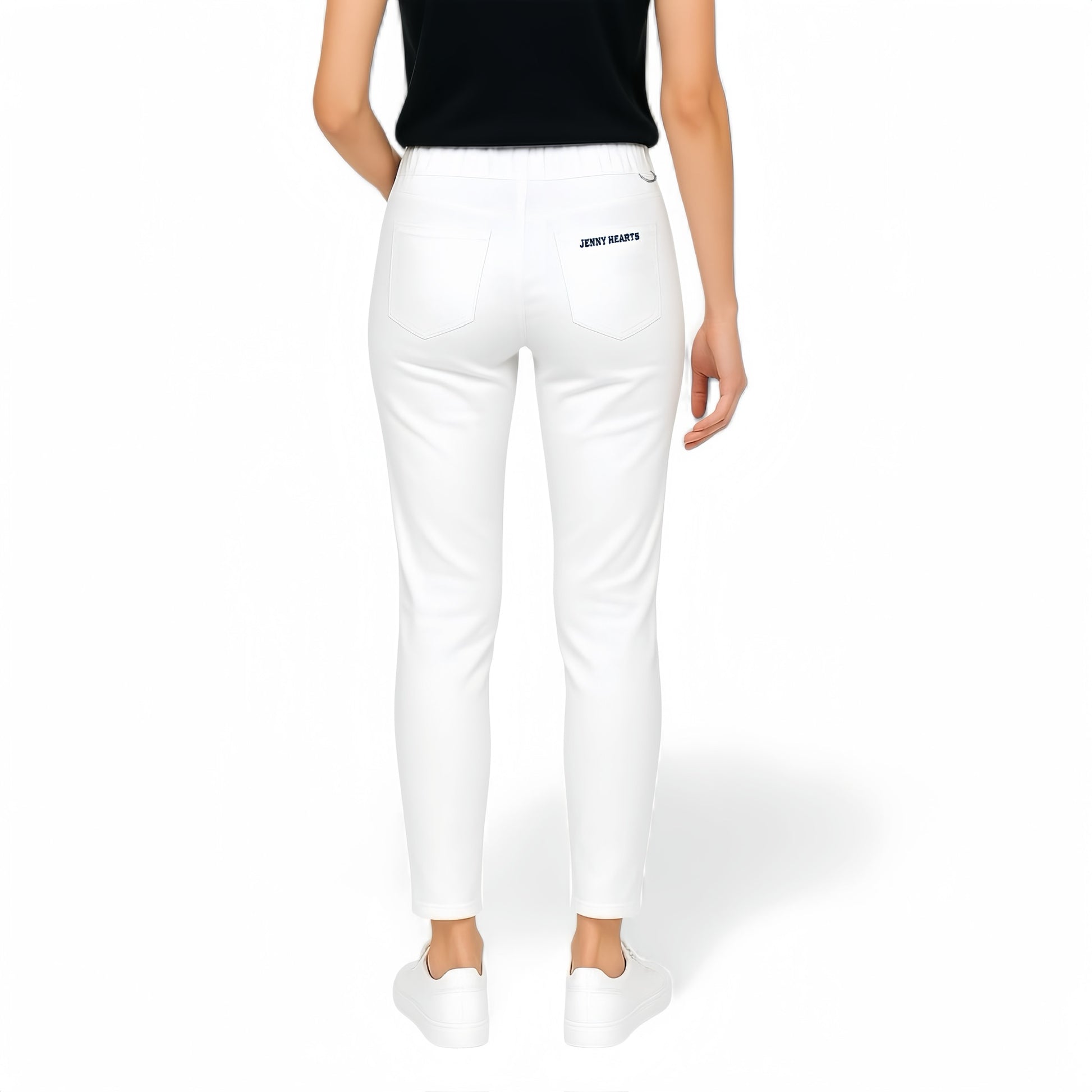 Ladies Slim Fit Pants ２Way Stretch ゴルフウェア レディース 秋 ストレッチパンツ スリム ドライ 伸縮性 UVカット 透防止 高品質素材 オールシーズン JH25-P061