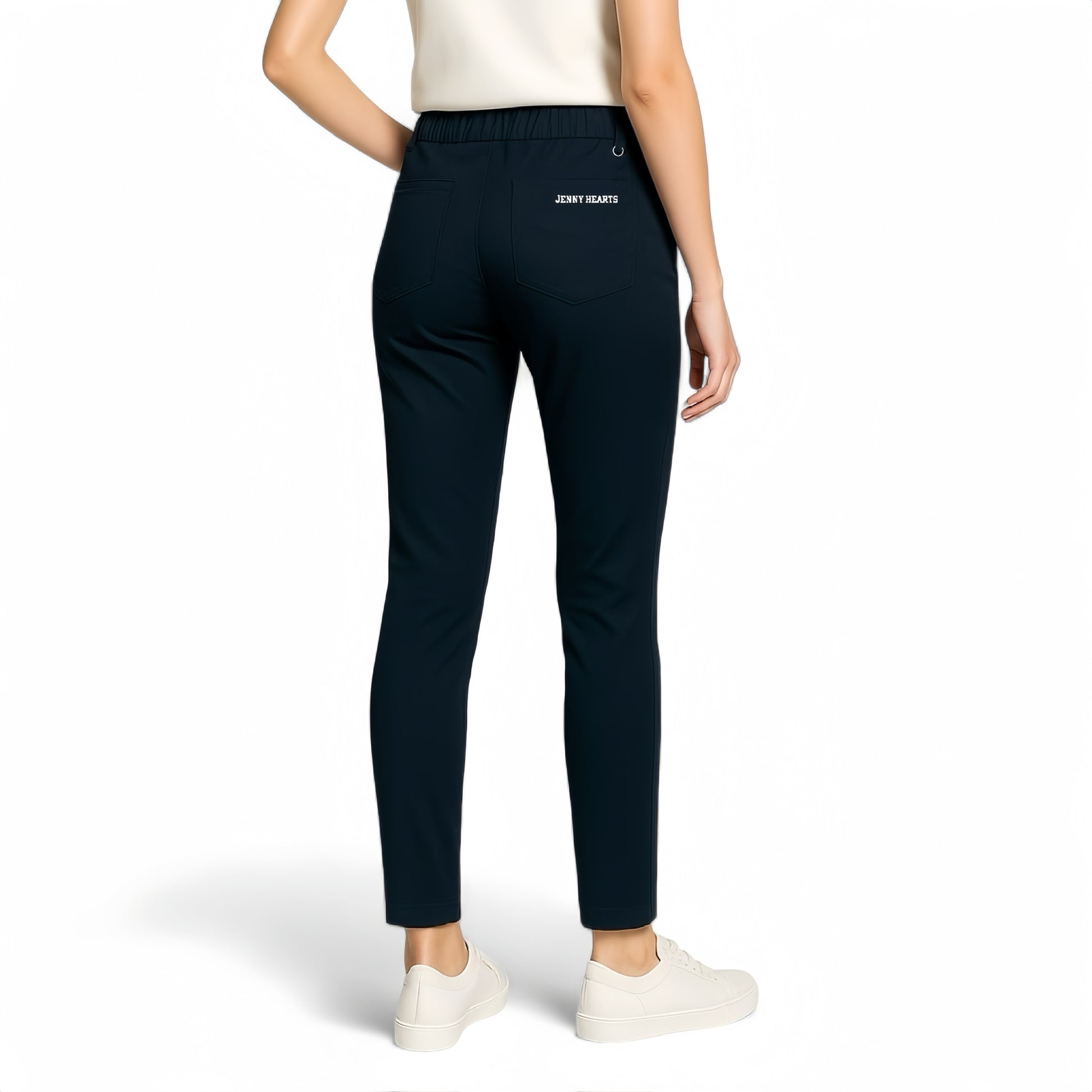 Ladies Slim Fit Pants ２Way Stretch ゴルフウェア レディース 秋 ストレッチパンツ スリム ドライ 伸縮性 UVカット 透防止 高品質素材 オールシーズン JH25-P061
