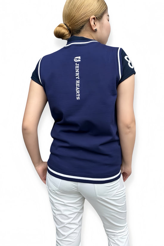 Ladies' Stylish Vest Golf Wear, Women's Golf Vest, Thin Knit, Lightweight, Stretchy, Quick-Drying, UV Protection, Stylish, Spring/Summer, Women's Golf Vest