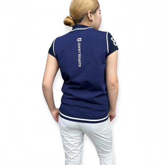 Ladies' Stylish Vest Golf Wear, Women's Golf Vest, Thin Knit, Lightweight, Stretchy, Quick-Drying, UV Protection, Stylish, Spring/Summer, Women's Golf Vest