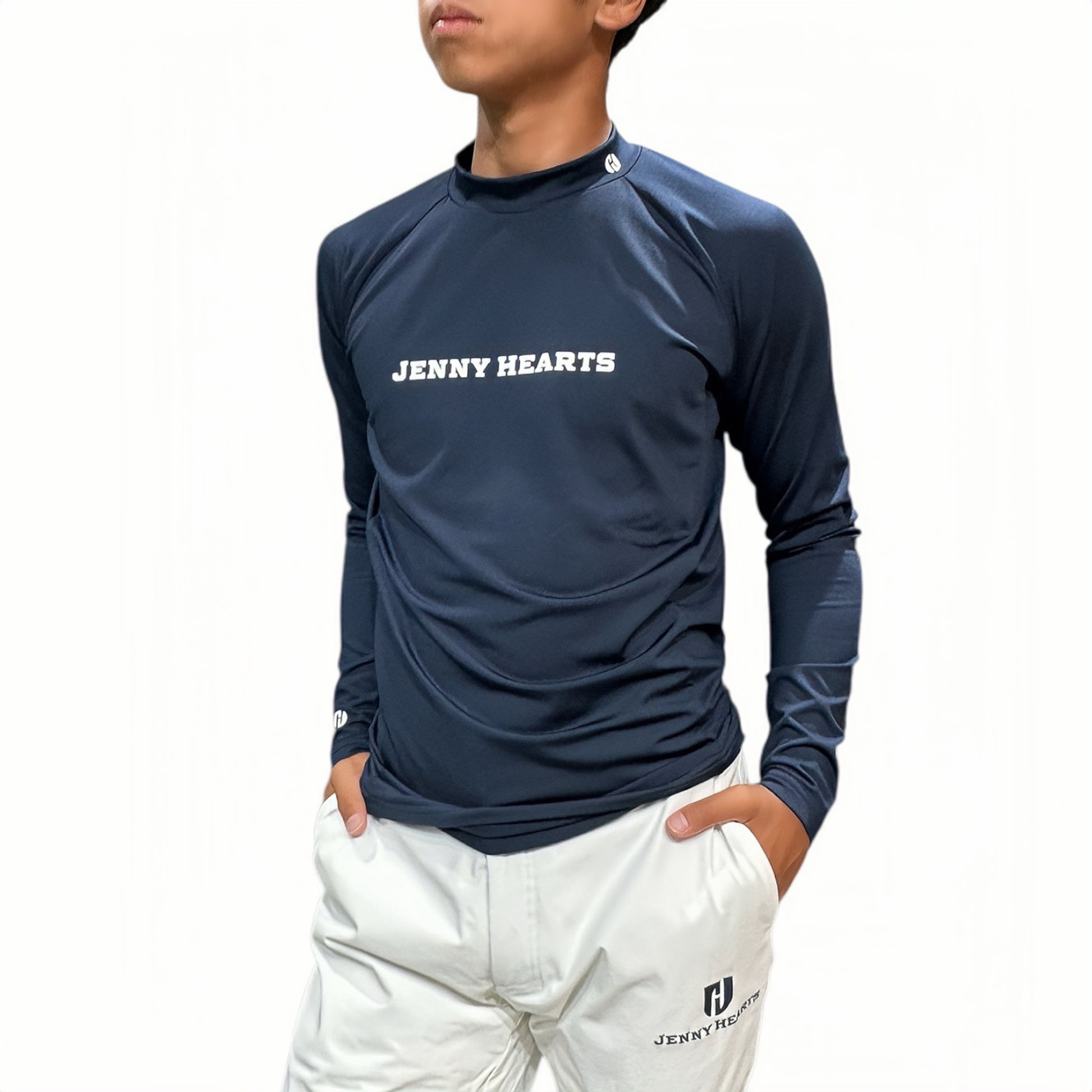 Men's Hybrid Mock Neck Mock Neck Outerwear/Innerwear, Moisture-Wicking, Quick-Drying, UV Protection, Warm, Soft to the Touch, Excellent Stretchy, Men's Golf Wear for Spring