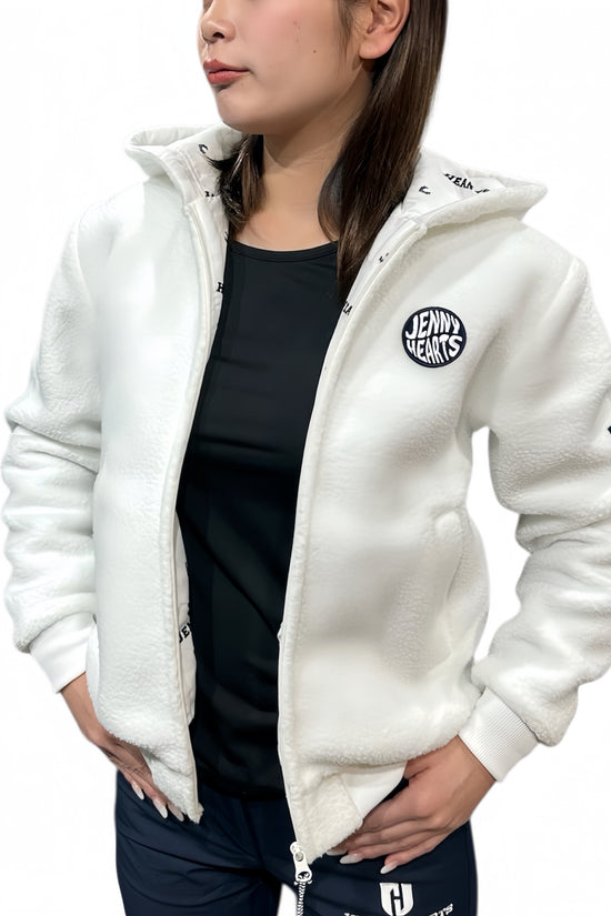 Ladies' Boa Blouson Golf Wear, Women's Boa Blouson with Hood, Stylish and Popular for Golfing