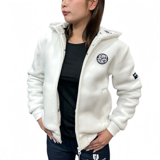 Ladies' Boa Blouson Golf Wear, Women's Boa Blouson with Hood, Stylish and Popular for Golfing