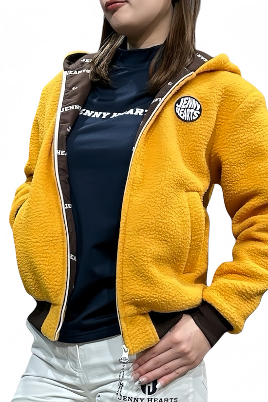 Ladies' Boa Blouson Golf Wear, Women's Boa Blouson with Hood, Stylish and Popular for Golfing