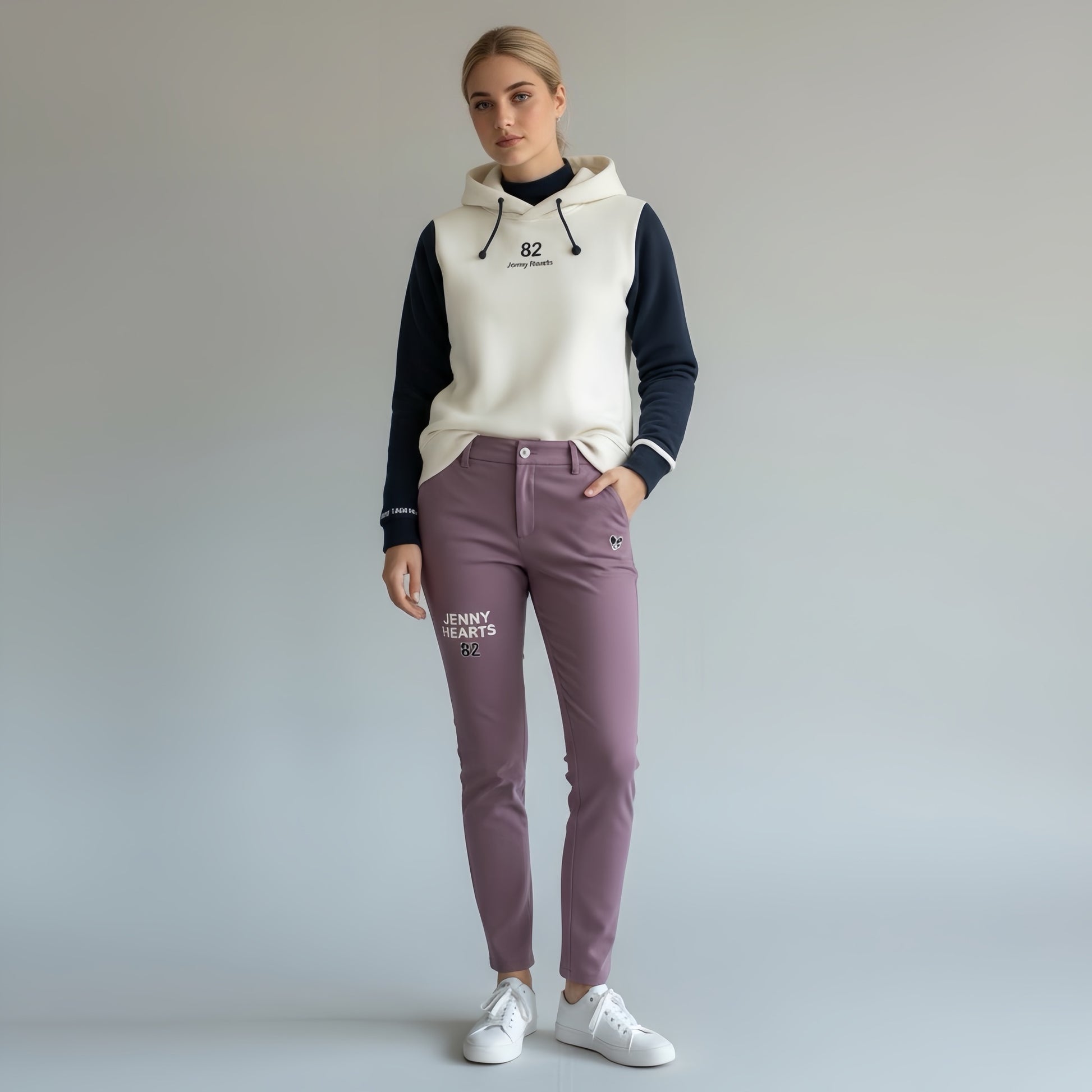 Unisex Mock Hoodie J82