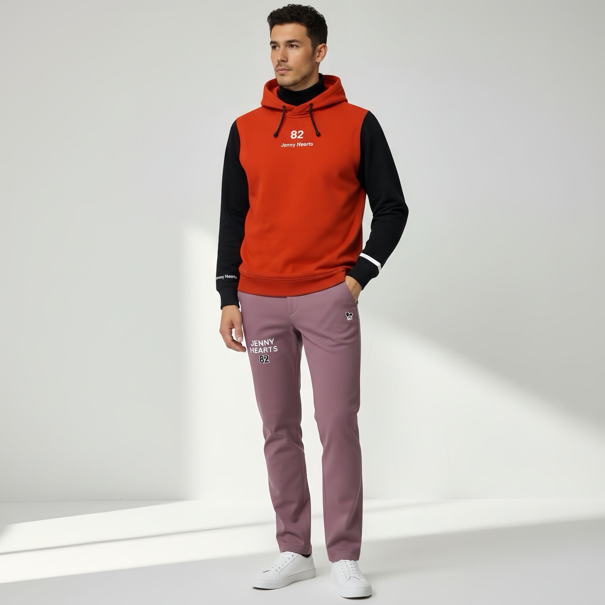 Unisex Mock Hoodie J82