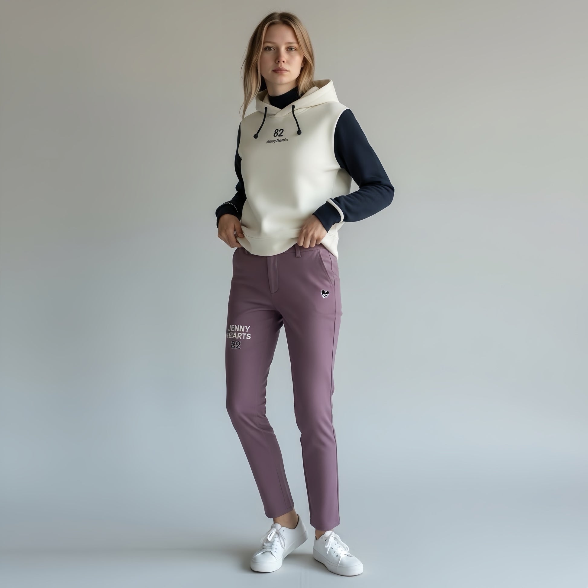 Unisex Mock Hoodie J82