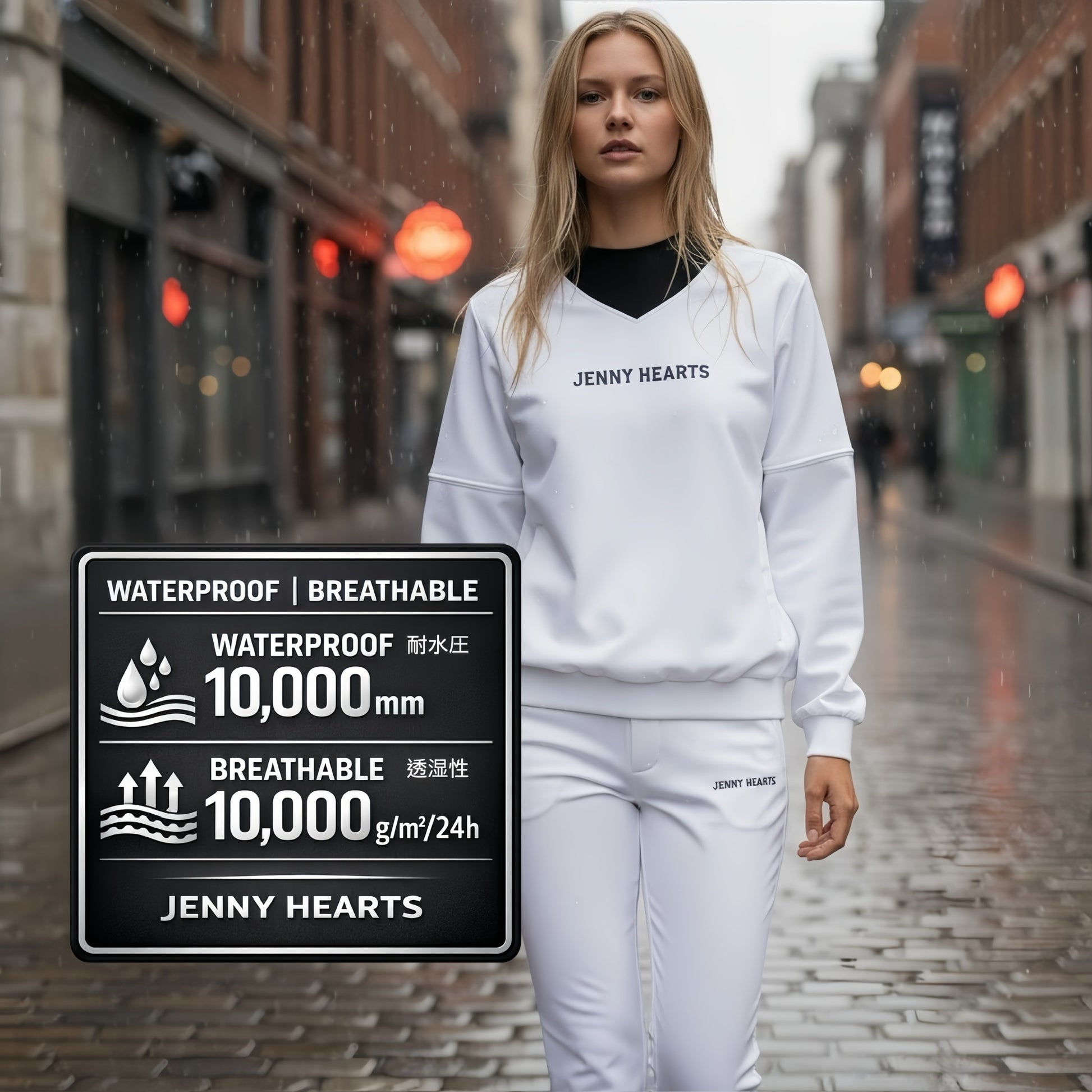 ＼Two-Piece／Ladies Aqua Shield Pullover & Stretch Pants