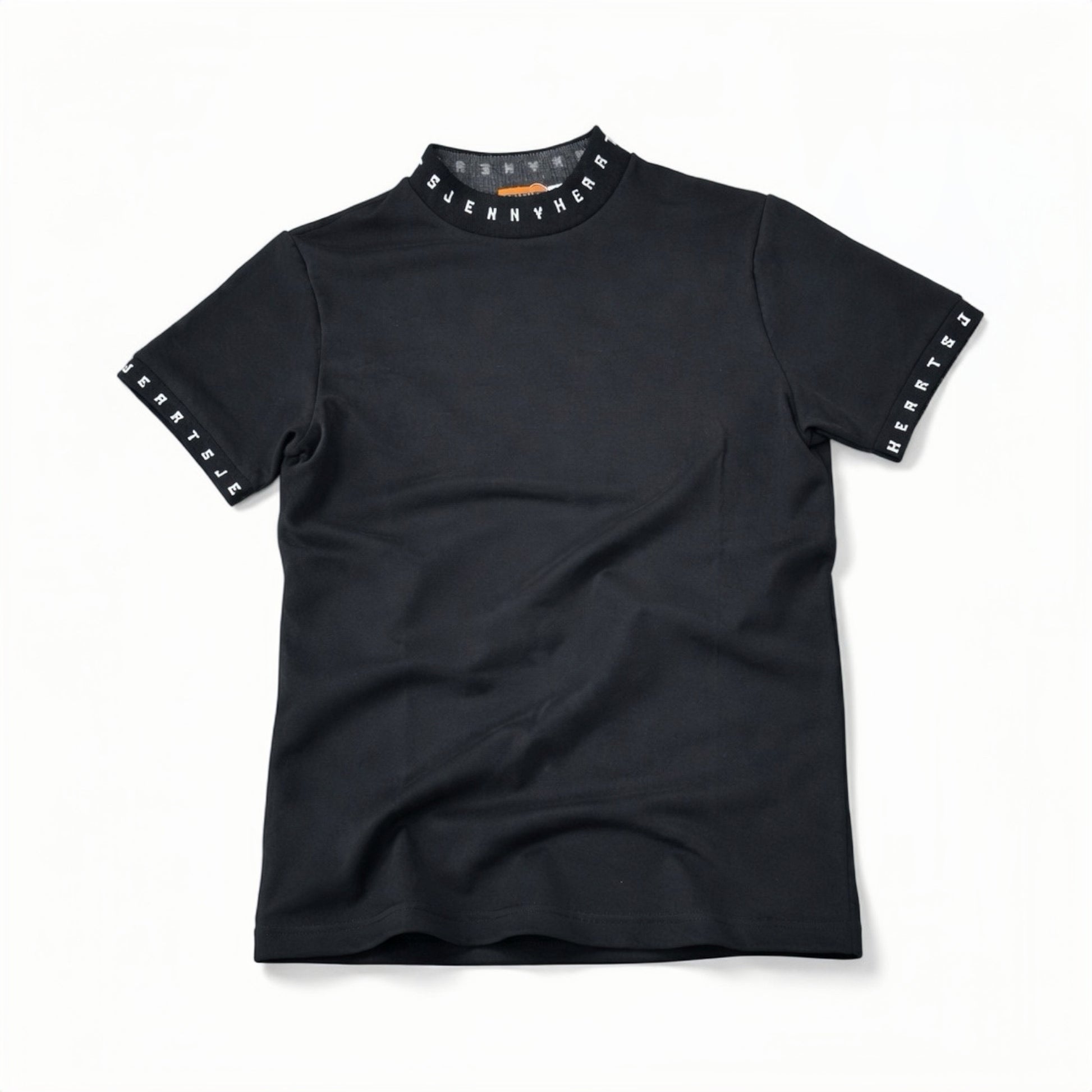 Mens Grosgrain Mock Neck