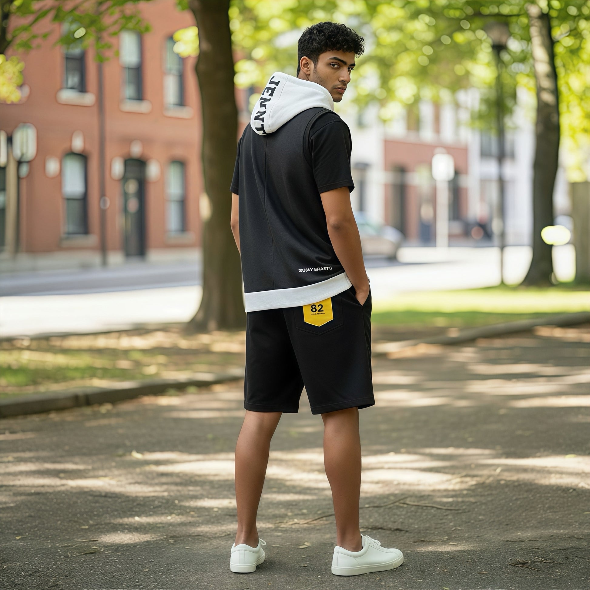 Mens Mochi Mochi Air Punch Hoodie J82