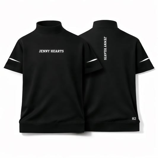 Mens Edge Line Golf Mock Neck