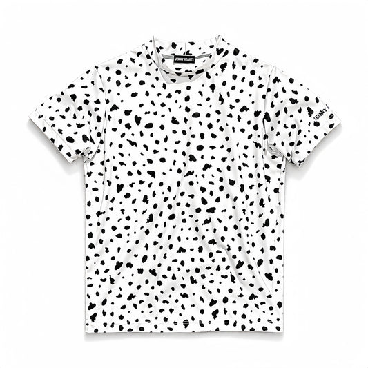 Men's Animal Mock Neck Leopard